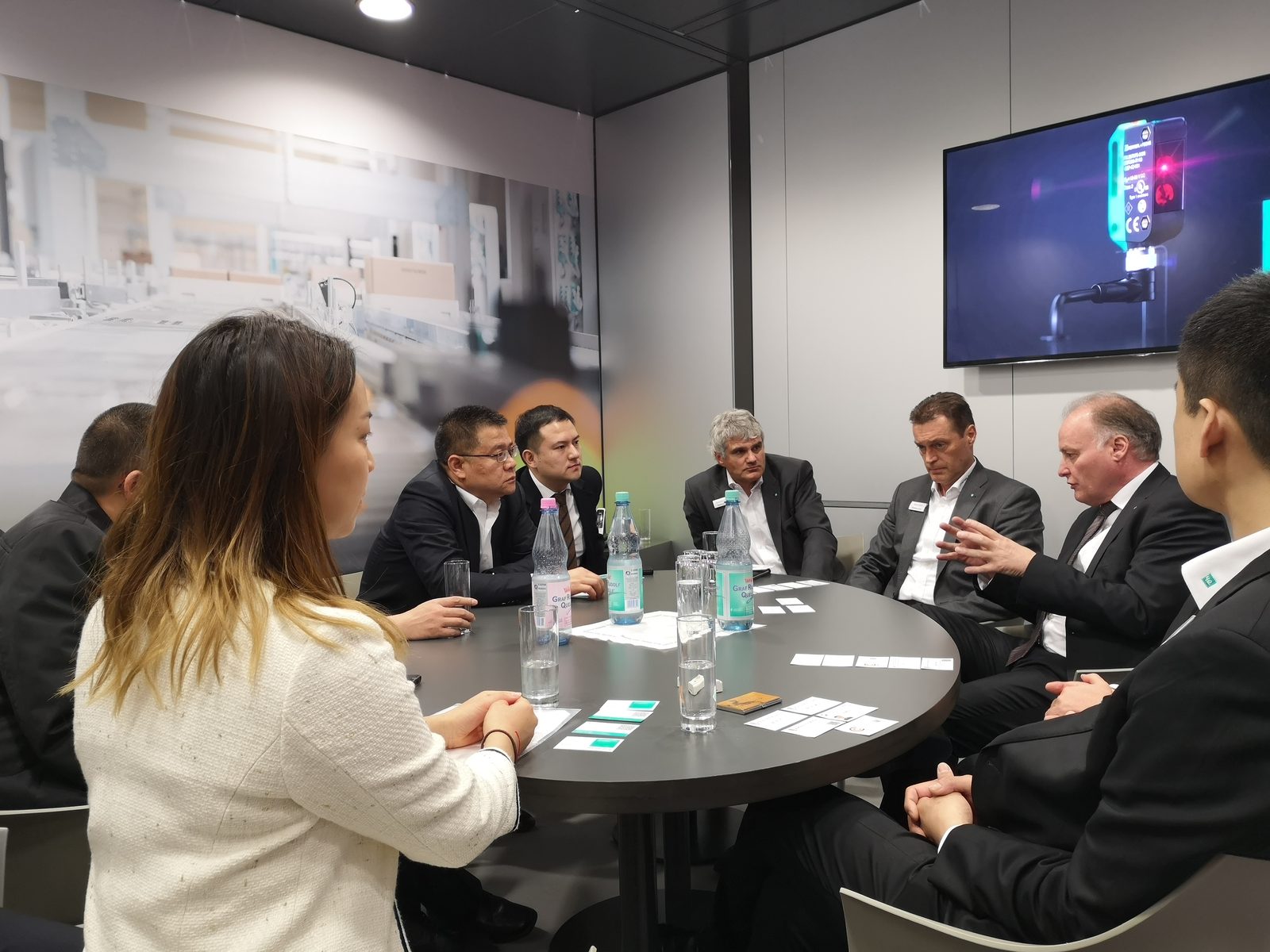 Meeting between Chinese and European partners